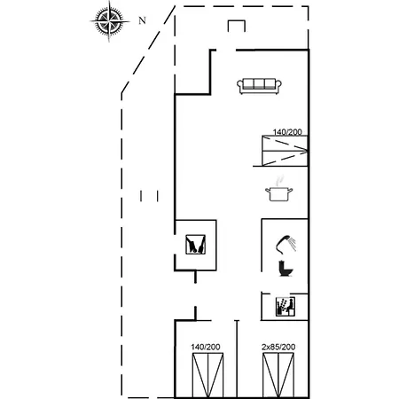Marite - 200m From The Sea By Interhome Feriehus *